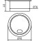 D�ksel til stolper | varmgalvaniseret | til stolper med � 76 mm | uden l�semekanisme | passer til jordbeslag varenr. 476.10 og 476.40